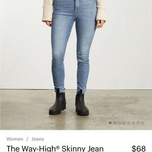 Everlane Way High skinny jean